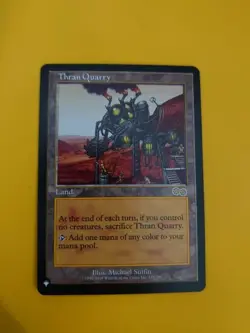 Thran Quarry the list near mint rare land MTG Card. - Image 1