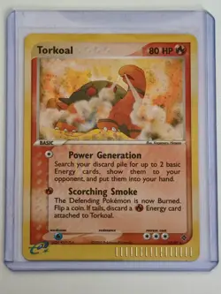 Torkoal Holo 12/97 - EX Dragon 2003 Pokemon Card - PSA Ready GEM MINT Vintage - Image 4