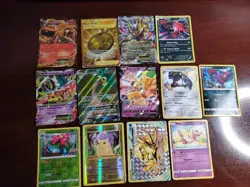 13 Card Pokemon Lot All Are Heavily Played And Damaged Great For Playing - Image 1