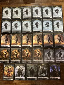 29x Zombie Creature Tokens MTG Magic The Gathering Mixed Card Lot Collection - Image 1