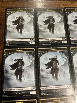 29x Zombie Creature Tokens MTG Magic The Gathering Mixed Card Lot Collection - Image 2