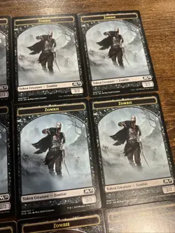 29x Zombie Creature Tokens MTG Magic The Gathering Mixed Card Lot Collection - Image 4