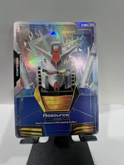 Resource Gundam Alternate Art Foil - R-002 C++ NM - Gundam TCG Card Game - Image 1