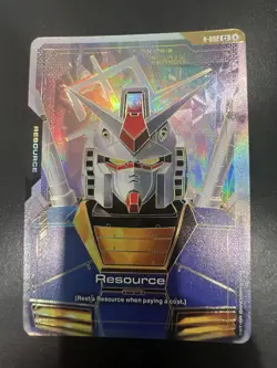 Resource Gundam Alternate Art Foil - R-002 C++ NM - Gundam TCG Card Game - Image 3