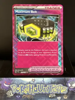 Pokemon Card Maximum Belt 117/131 ACESPEC Prismatic Evolutions Near Mint - Image 1