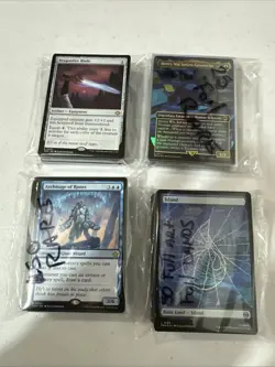 Magic The Gathering: 100 Rares, 25 Foil Rares, 50 Full Art Foil Lands. - Image 1