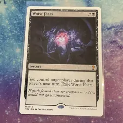 Worst Fears (REGULAR) x1 - MTG Mystery Booster 2 MB2 #52 - Image 1