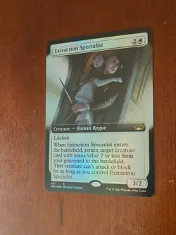 Extraction Specialist Extended Art Foil - NM SNC MTG - Image 2