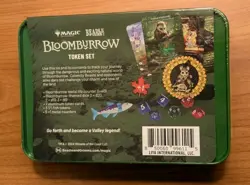 Bloomburrow Beadle & Grimm mtg counters, life counter, dice, tin, tokens SEALED - Image 2
