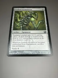 Grafted Exoskeleton Scars of Mirrodin Regular - Image 3