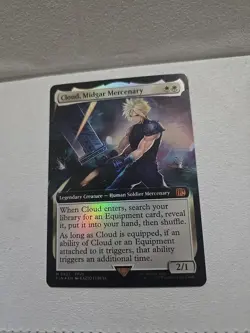 Cloud, Midgar Mercenary (Extended Art) Final Fantasy Foil - Image 1