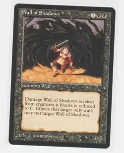 Magic the Gathering ~ MTG ~ 1x Wall of Shadows ~ LEGENDS ~ M/NM - Image 1