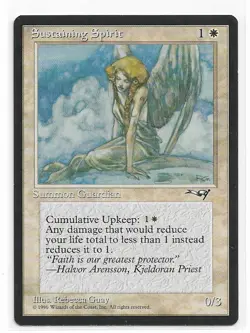 Magic the Gathering ~ MTG ~ 1x Sustaining Spirit ~ Alliances ~ M/NM - Image 1