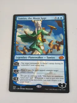 MTG Tamiyo, the Moon Sage Jumpstart 2022 Regular Planeswalker Magic NM - Image 1