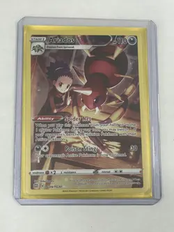 Pokemon Ariados TG09/TG30 Brilliant Stars Full Art TCG Ultra Rare Card NM - Mint - Image 1