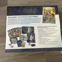 Pokemon TCG Paldean Fates Pokemon Center Elite Trainer Box ETB New Sealed - Image 3