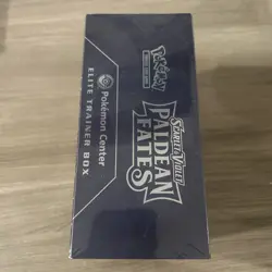 Pokemon TCG Paldean Fates Pokemon Center Elite Trainer Box ETB New Sealed - Image 5