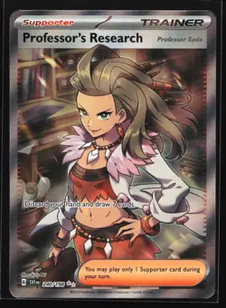 Pokemon Professor's Research 240/198 Scarlet & Violet Ultra Rare Holo NM - Image 1