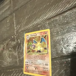 Pokemon TCG Charizard Base Set Holo Rare - Image 3