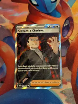 Pokemon - 197/165 - Giovanni's Charisma - Scarlet & Violet 151 English - Image 1