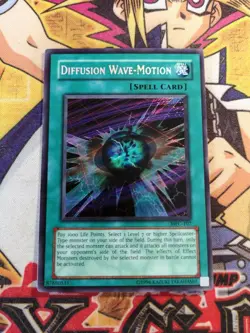 Diffusion Wave-Motion mfc-107 Unltd Ed (NM+) Secret Rare Yu-Gi-Oh! - Image 1