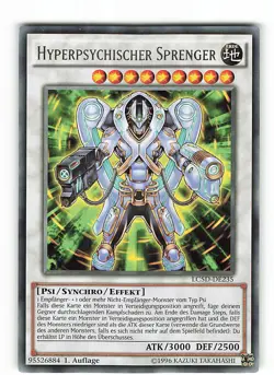Yugioh HYPERPSYCHISCHER SPRENGER , lc5d-de235 Rare deutsch Near Mint 1. Auflage - Image 1