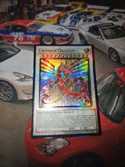 Yu-Gi-Oh! Crimson Dragon (PUR) RA04-EN061 Quarter Century Stampede 1st Edition - Image 3