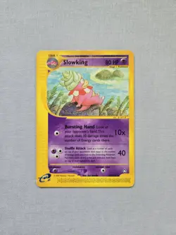 Pokemon TCG Aquapolis Slowking 34/147 Card Regular Rare - Image 1