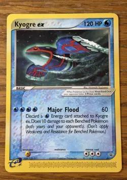 Kyogre ex - 001 (Nintendo Power Magazine) Pokemon TCG card Promo - Image 1