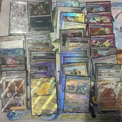 Pokemon Prismatic Evolutions 40 Card Lot - Pokeball/Masterball/Trainer + More A - Image 1