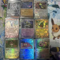 Pokemon Prismatic Evolutions 40 Card Lot - Pokeball/Masterball/Trainer + More A - Image 3