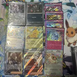 Pokemon Prismatic Evolutions 40 Card Lot - Pokeball/Masterball/Trainer + More A - Image 5