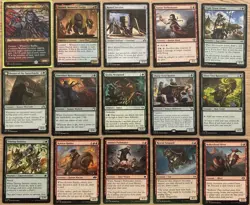 Budget Casual Commander MTG Green Red Card Draw With Radha Coalition Warlord - Image 1