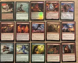 Budget Casual Commander MTG Green Red Card Draw With Radha Coalition Warlord - Image 4