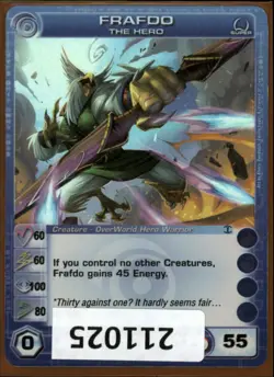 (211025) FRAFDO The Hero 60/60/100/80/55 (2 Max Stats) Super Rare Chaotic Card - Image 1