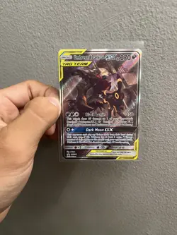 Umbreon & Darkrai GX SM241 Pokemon TCG Holo Card Near Mint Condition PSA 10 CONT - Image 1
