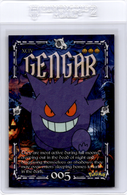 Gengar Peruvian Halloween Pokemon card - Image 1