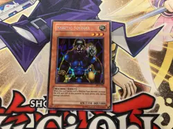 Kinetic Soldier WC4-002 Prismatic Secret Rare MP Yugioh Card - Image 1
