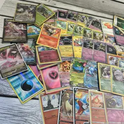 Pokemon TCG Card Lot - Vintage & Modern Mix - ex, V, Holo & Reverse Holo Cards - Image 4