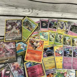 Pokemon TCG Card Lot - Vintage & Modern Mix - ex, V, Holo & Reverse Holo Cards - Image 5