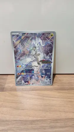 N's Reshiram 167/159 Journey Together Stamped Rare Holo Promo Pokemon Card - NM - Image 1