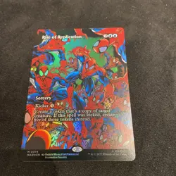 Rite of Replication - #14 Foil (Borderless) Marvel Universe Eternal-Legal - Mtg - Image 1