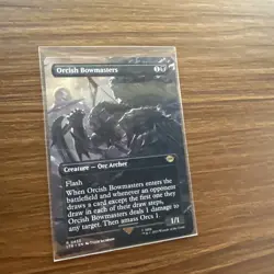 MTG: Orcish Bowmasters Borderless Card Regular Lord of the Rings 433- NM - Image 2