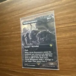 MTG: Orcish Bowmasters Borderless Card Regular Lord of the Rings 433- NM - Image 3