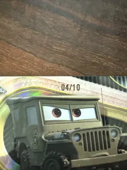 2025 Topps Chrome Disney Sarge Pixar 4/10 - Image 2