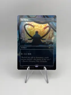 Sol Ring 1988 Foil Marvel's Spider-Man: Villainous Plot Secret Lair - Image 1