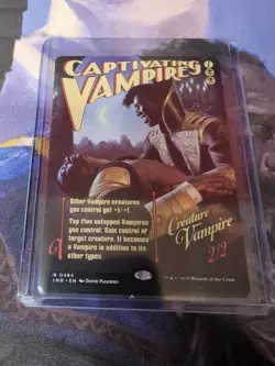 MTG - Captivating Vampire - Showcase Poster Non-foil - Innistrad Remastered - Image 1