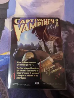 MTG - Captivating Vampire - Showcase Poster Non-foil - Innistrad Remastered - Image 2