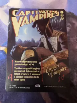 MTG - Captivating Vampire - Showcase Poster Non-foil - Innistrad Remastered - Image 3
