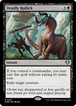 Deadly Rollick FOIL #147 | CMM Commander Masters | MTG - Image 1